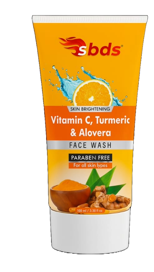 SBDS Vitamin C Turmeric & Alovera FaceÂ Wash
